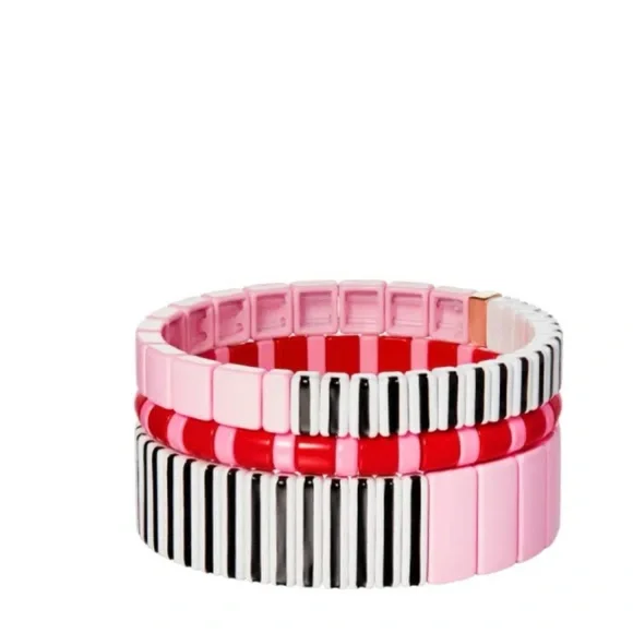 Roxanne Assoulin Feeling Pinkish Bracelet Set - Picture 3 of 6